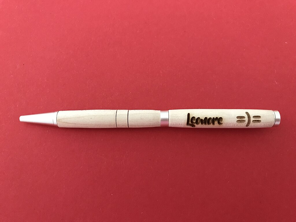 Kugelschreiber mit individueller Gravur