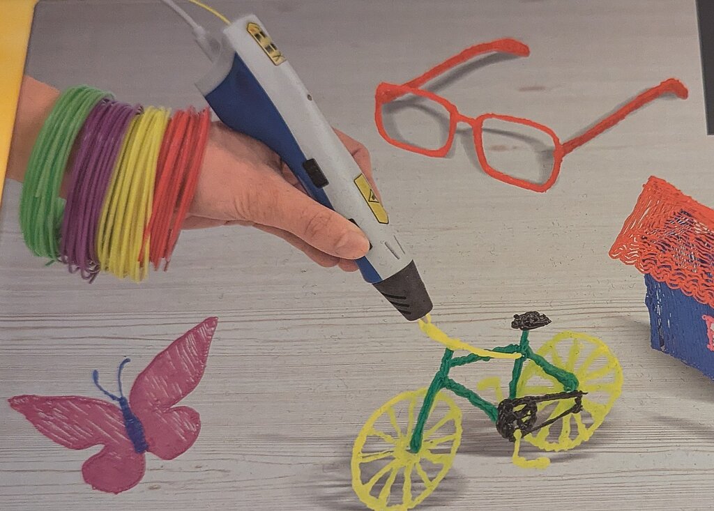 Kreativ mit dem 3D Stift