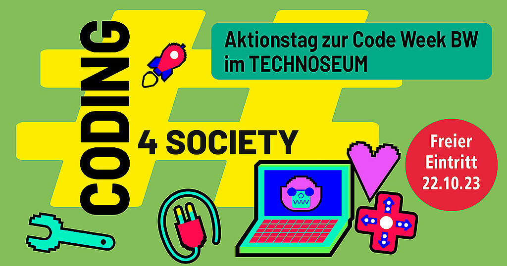 Coding4Society - Kostenfreier Aktionstag zur Code Week BW