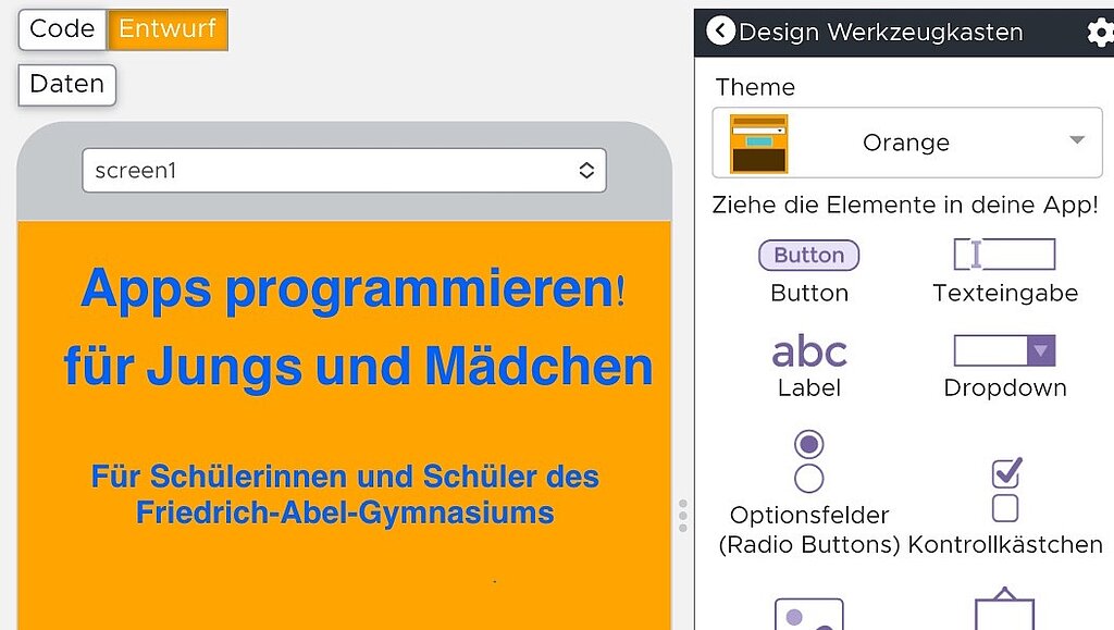 Apps für das Smartphone programmieren