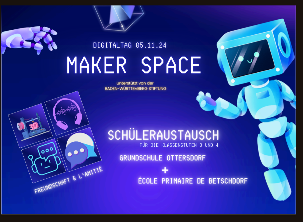 Digitaltag und Makerspace Grundschule Ottersdorf