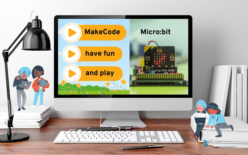 Spiel und Spaß mit micro:bit und MakeCode Arcade