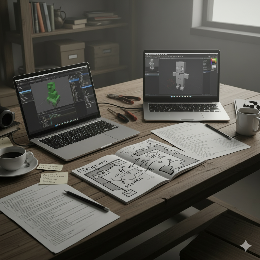 Interactive Art Lab: Künstlerische Werke mit Godot und Blockbench selbst entwickeln mit Chris Binder