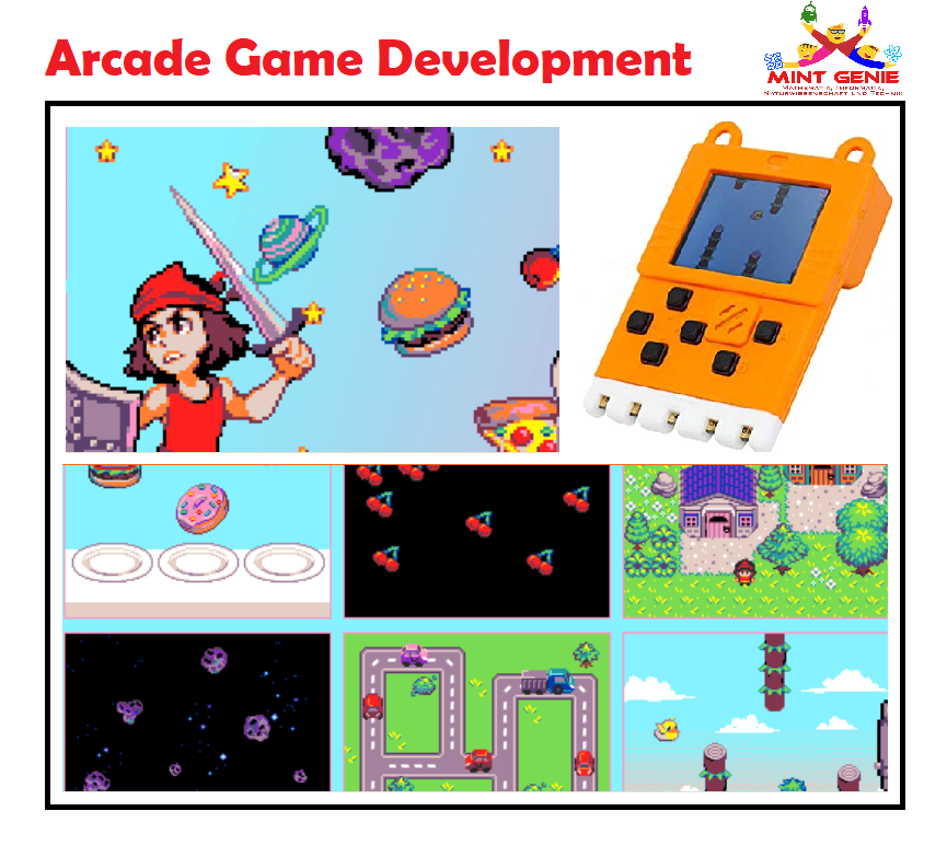 Arcade Game development using block programming